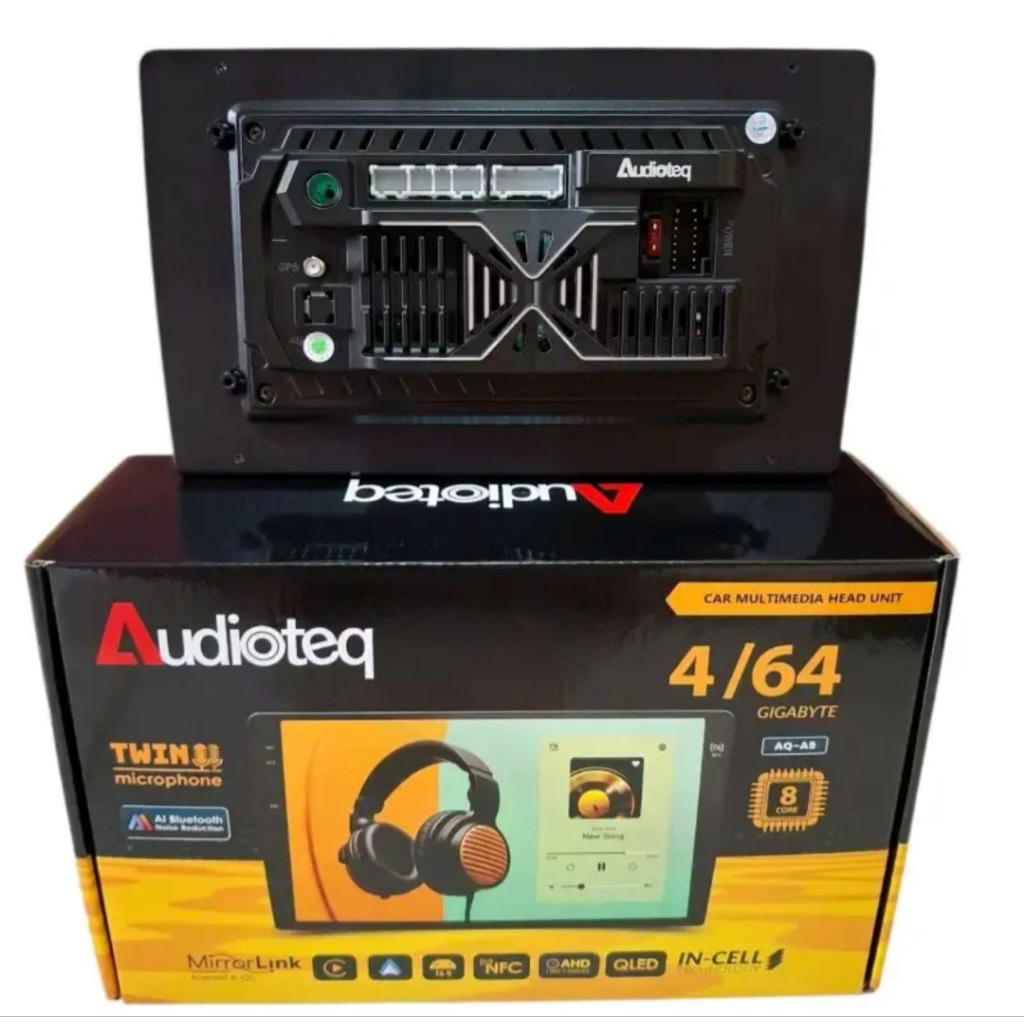 audioteq head unit 9" android 14 NFC ROCKCHIP