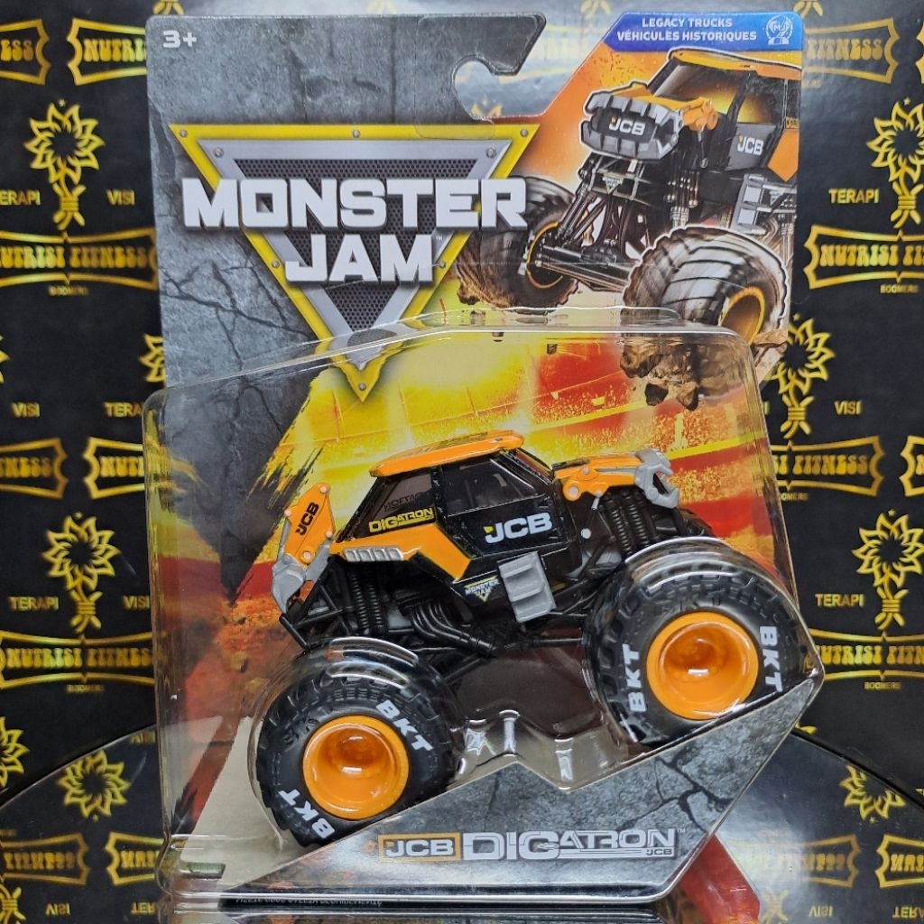 MONSTER JAM JCB DIGATRON MONSTER JAM SERIES 46 MONSTER JAM 1:64 ORI SPIN MASTER MONSTER JAM