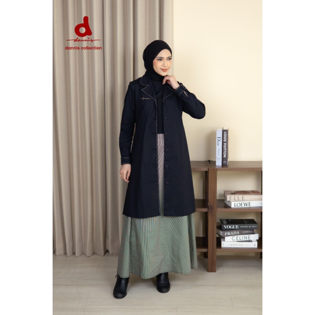 Baju Setelan Katun Dannis Dewasa D'Alina