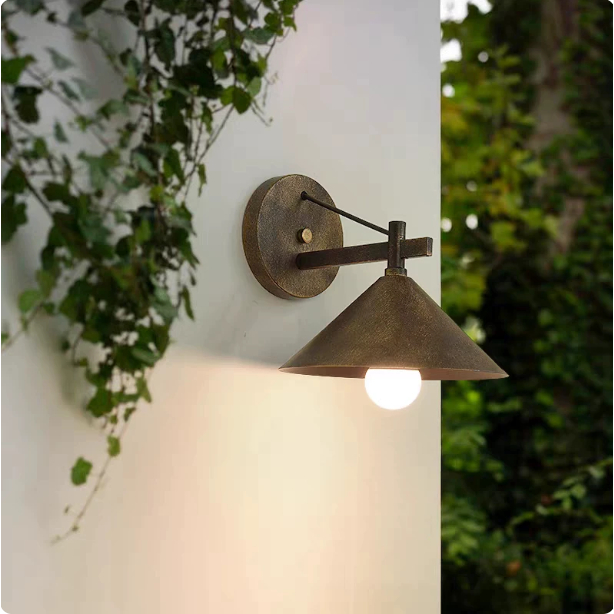 IS Minimalist Outdoor Waterproof Wall Lamp, Courtyard Exterior Wall Lamp, Outdoor Balcony and Corrid