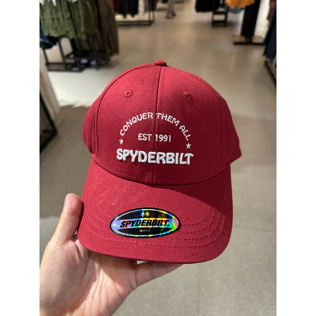 TOPI SPYDERBILT XO MAROON