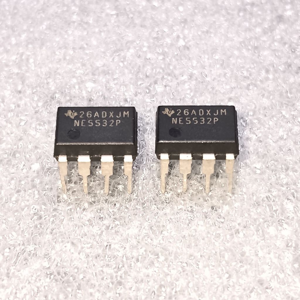 IC NE5532P Dual Op-Amp Bipolar Input Original Texas Instrument Model D