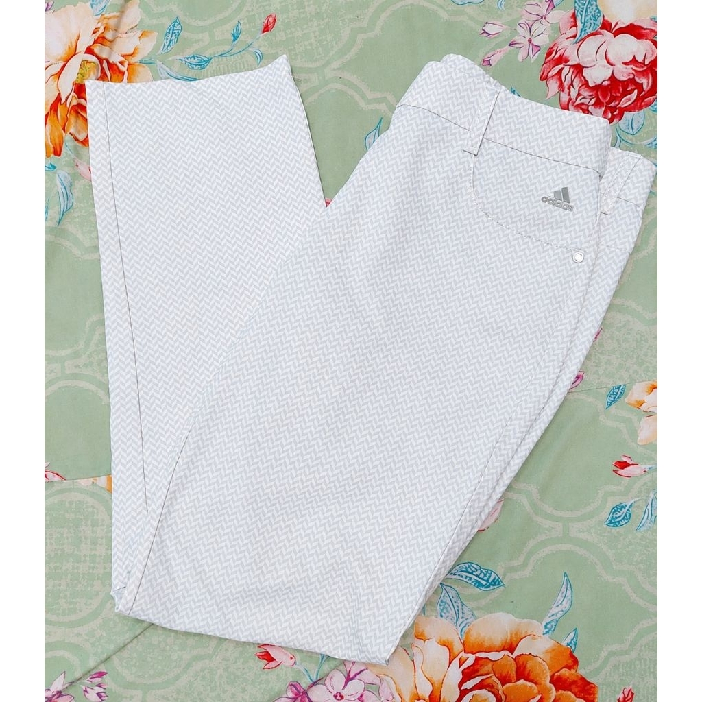 adidas/priloved celana wanita/celana putih adidas
