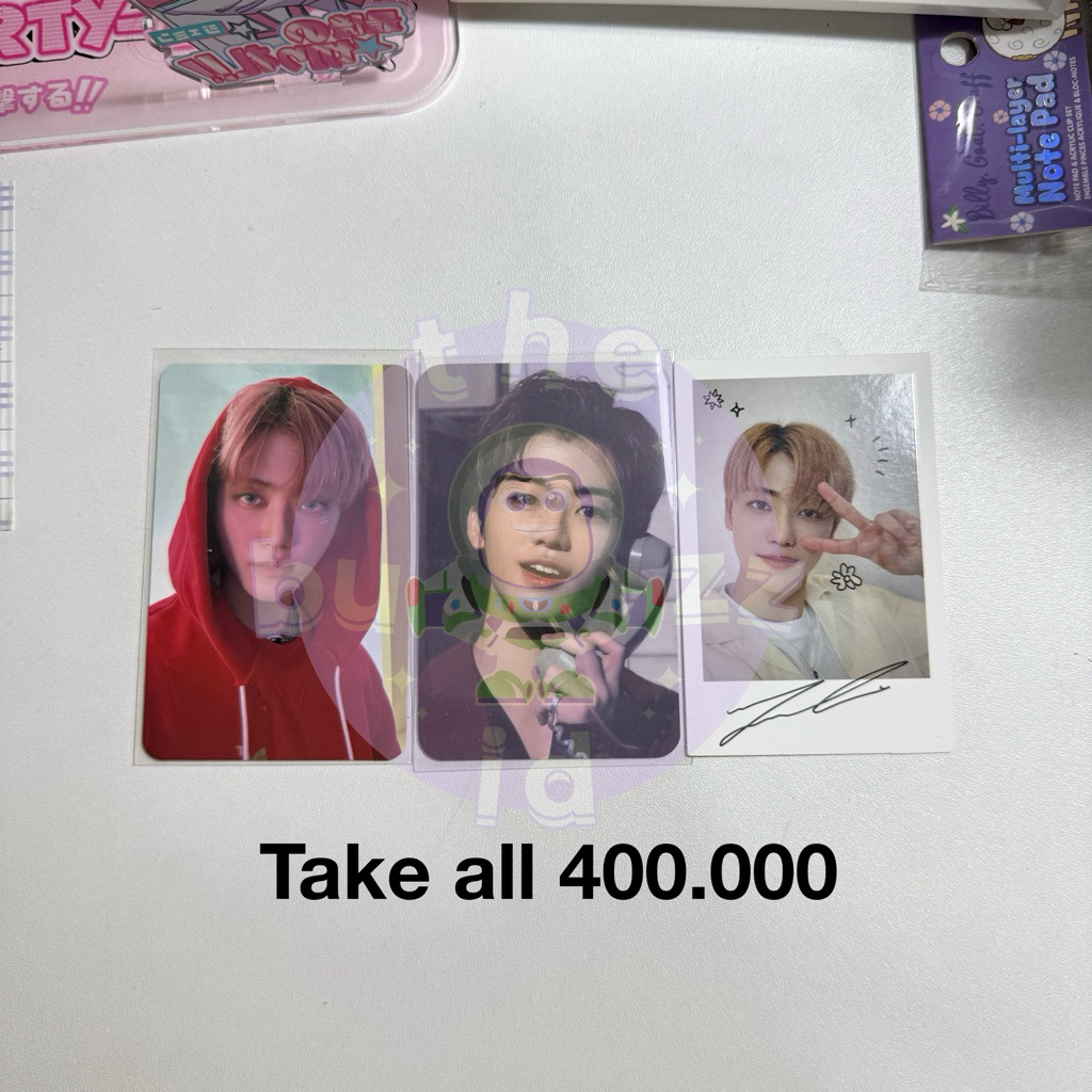 NCT Dream Jaemin Photocard Puff Vampire Dream Vibe MD ISTJ Album Vending Machine Hanteo POB Polaroid