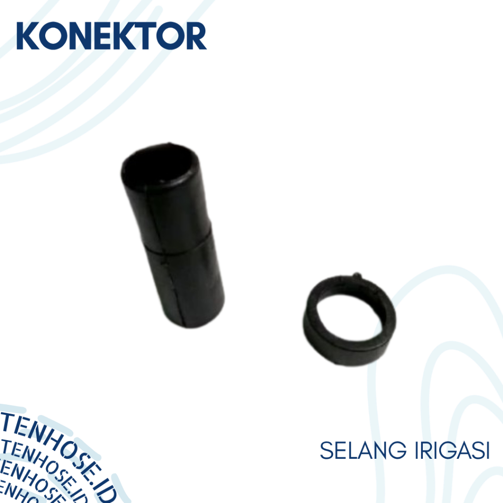 Konektor / Connector untuk Selang Irigasi / Selang Drip 4 cm dan 5 cm