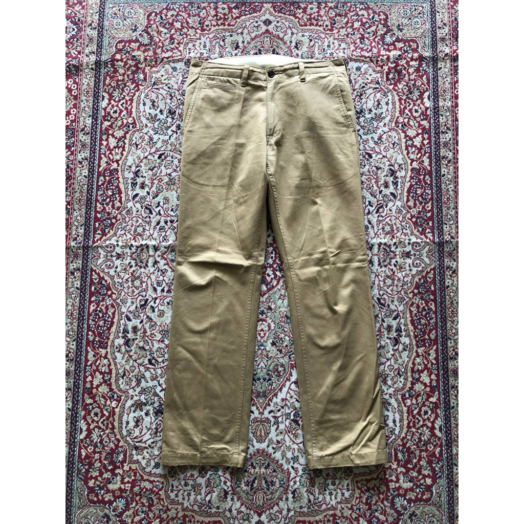 Celana Uniqlo regular fit Vintage chino pants Hi817