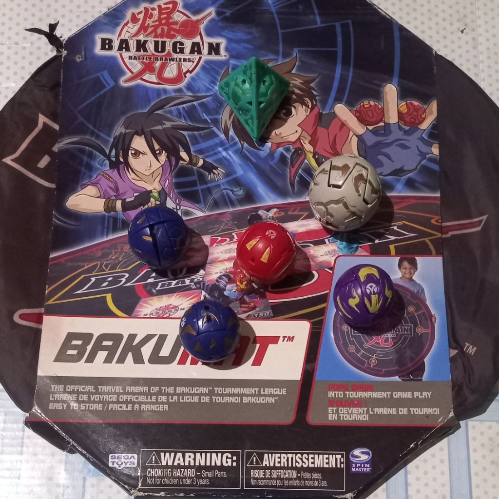 set arena + bakugan
