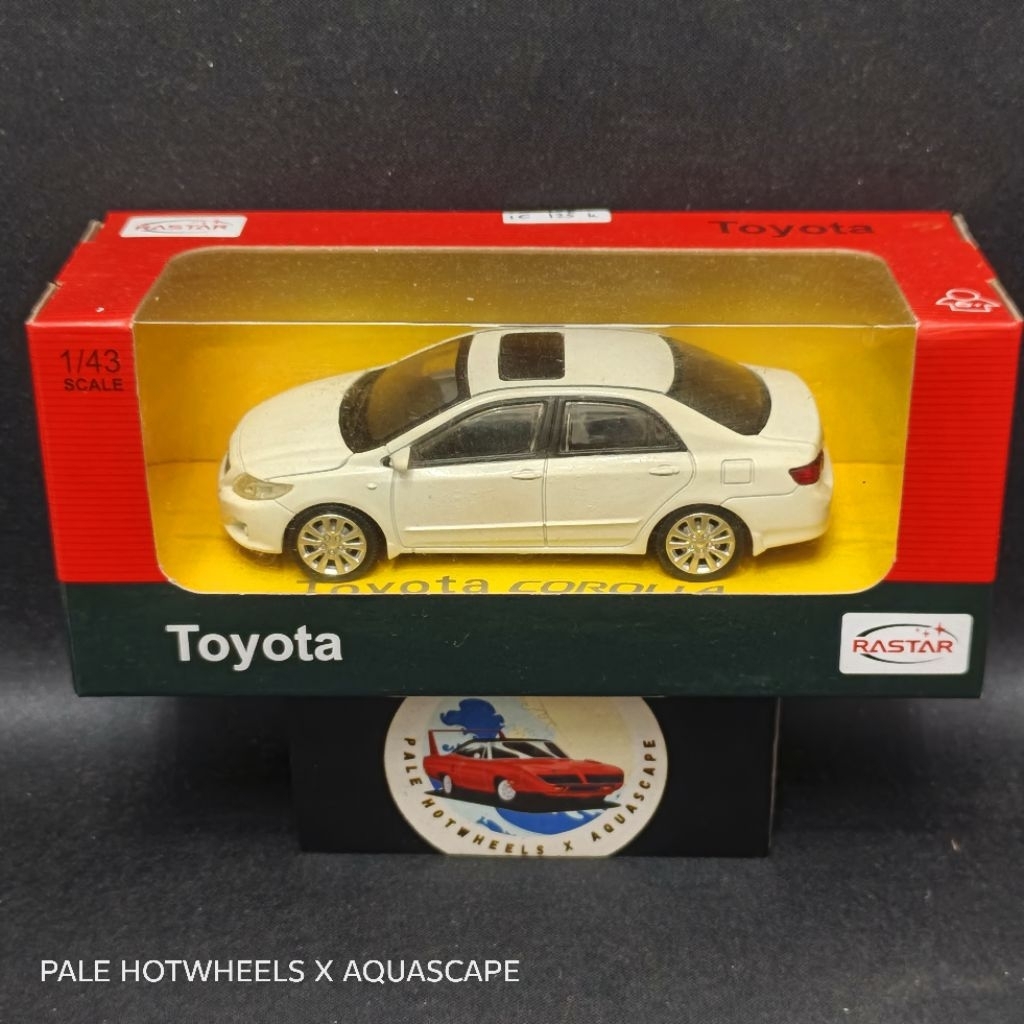 RASTAR TOYOTA COROLLA SCALE 1:43