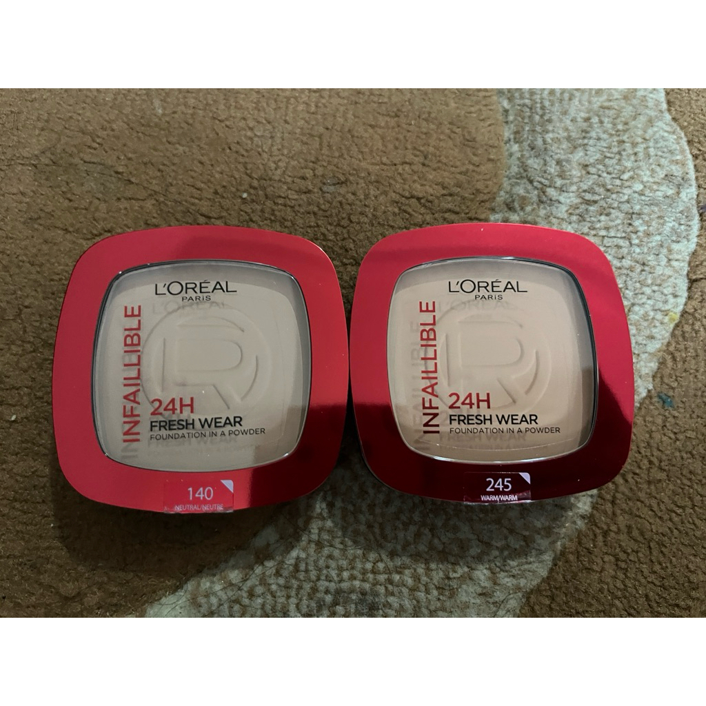 Tukubeauty loreal Paris bedak infallible 24h freswear