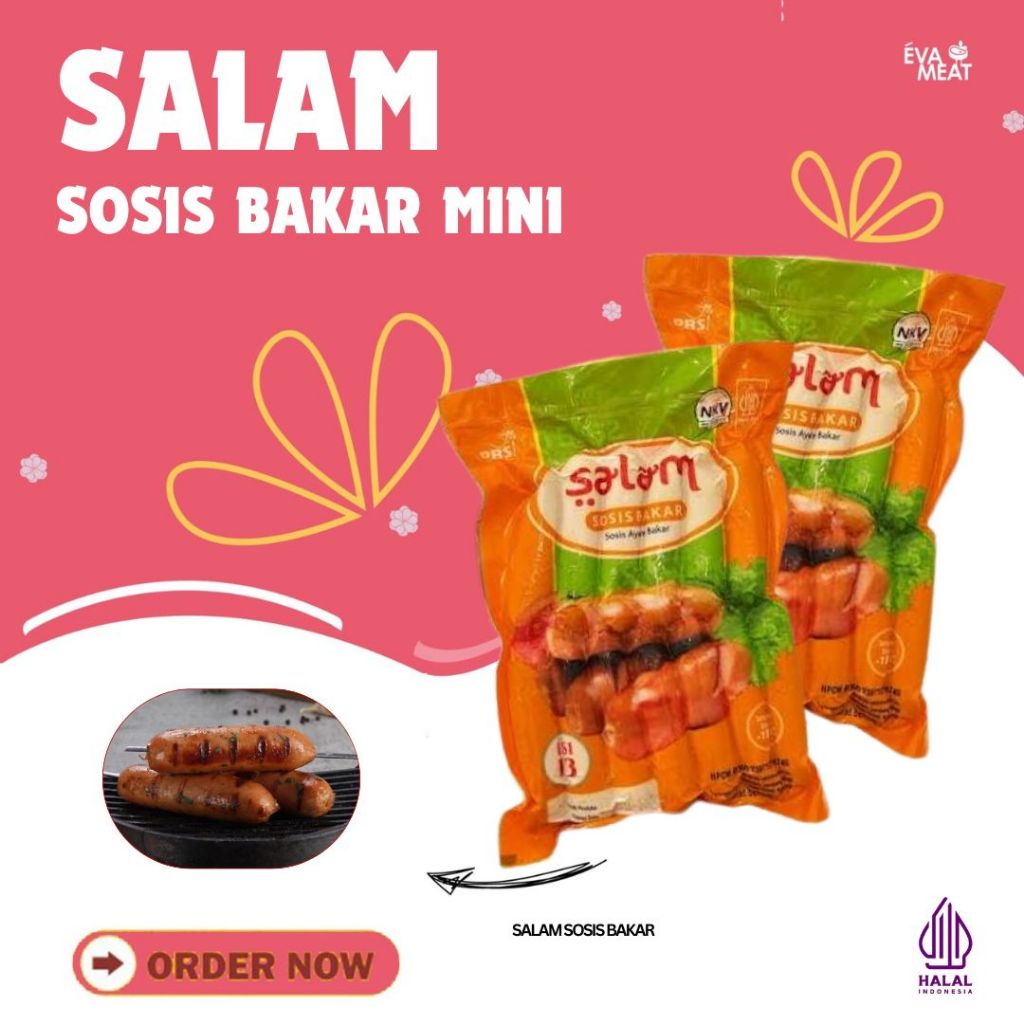sosis salam/sosis bakar salam / salam sosis bakar