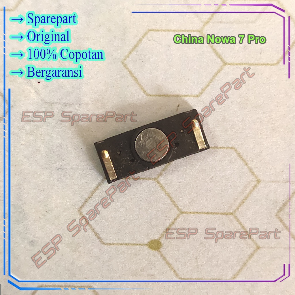 Earpiece China Nowa 7 Pro Speaker Telinga / Spiker Atas Copotan