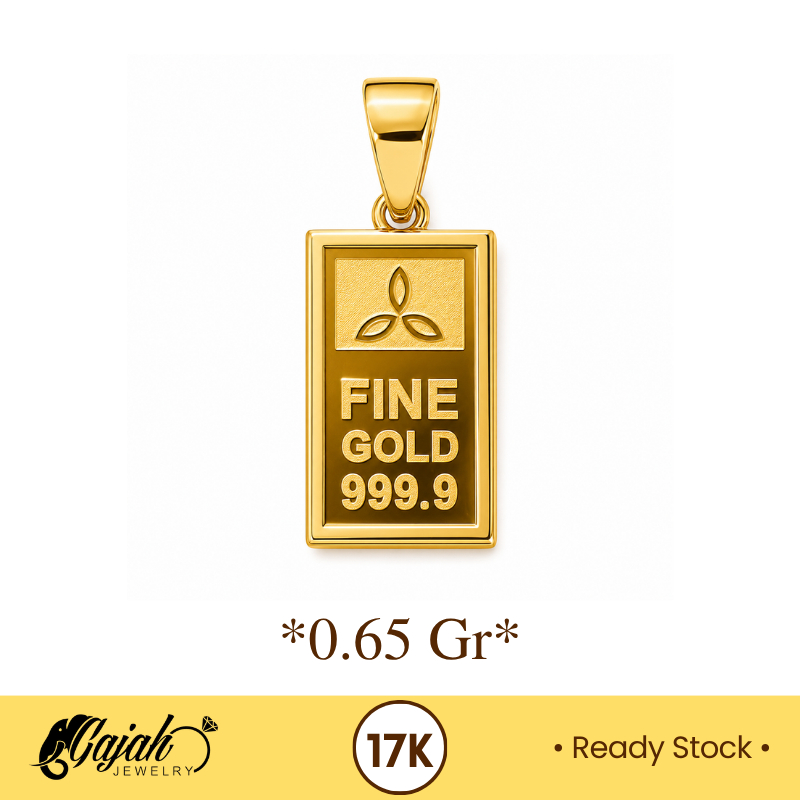 Liontin Emas 17K -  0.65 Gram S8216