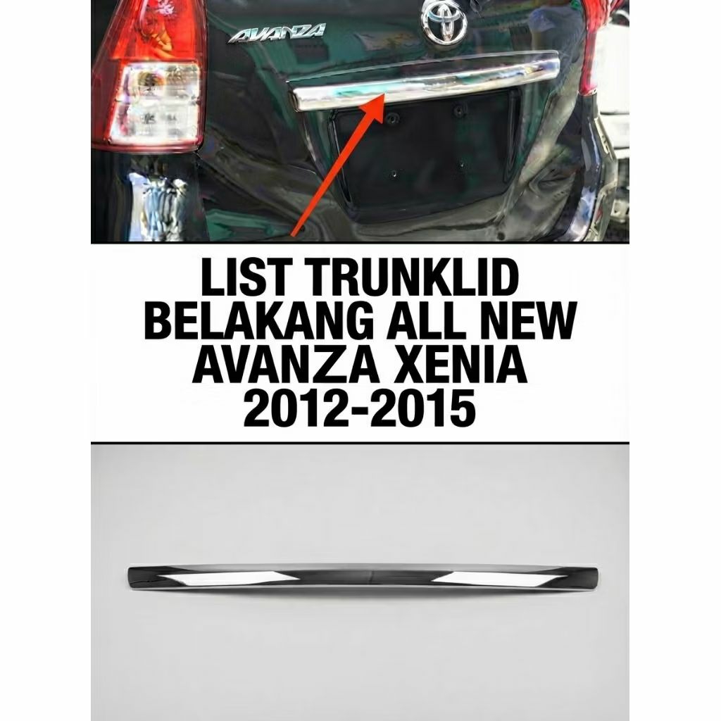 LIST TRUNKLID ALL NEW AVANZA XENIA 2012-2015