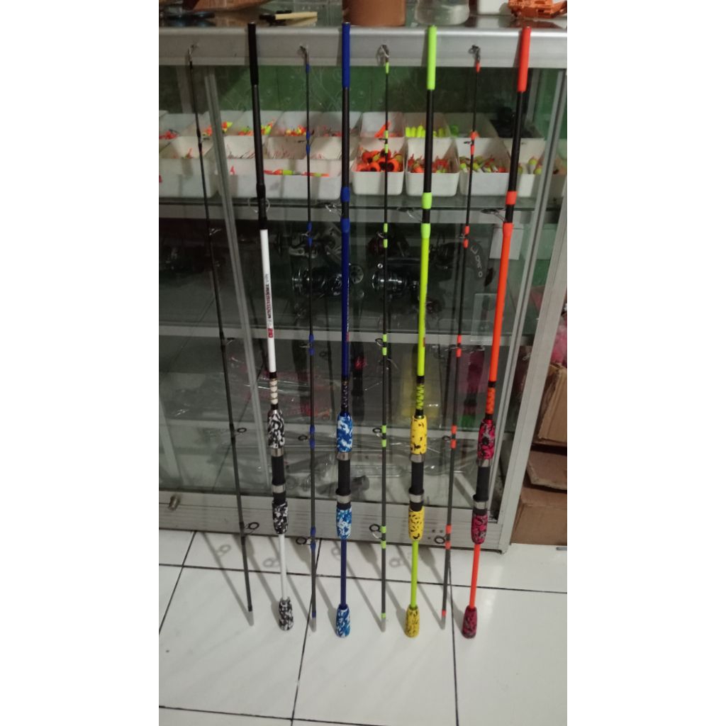 joran fiber katana sda 210 power 25 kg dan  katana tarantula 210 power 25 kg