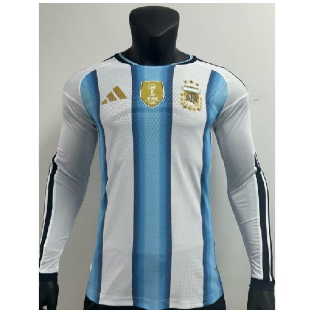 ( PLAYER ISSUE ) JERSEY ARGENTINA HOME LONG SLEVEE WORLD CUP  2026 PLAYER ISSUE