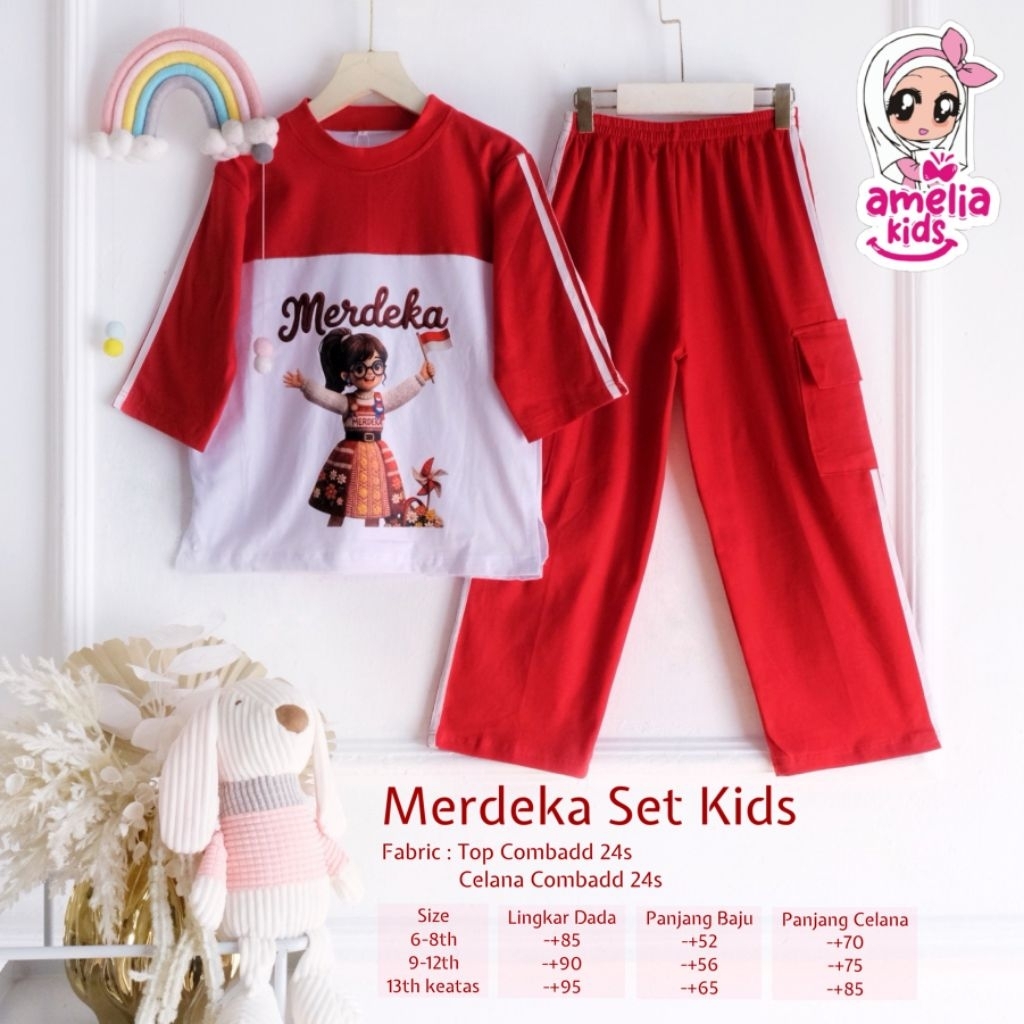 MERDEKA SET KIDS AMELIA