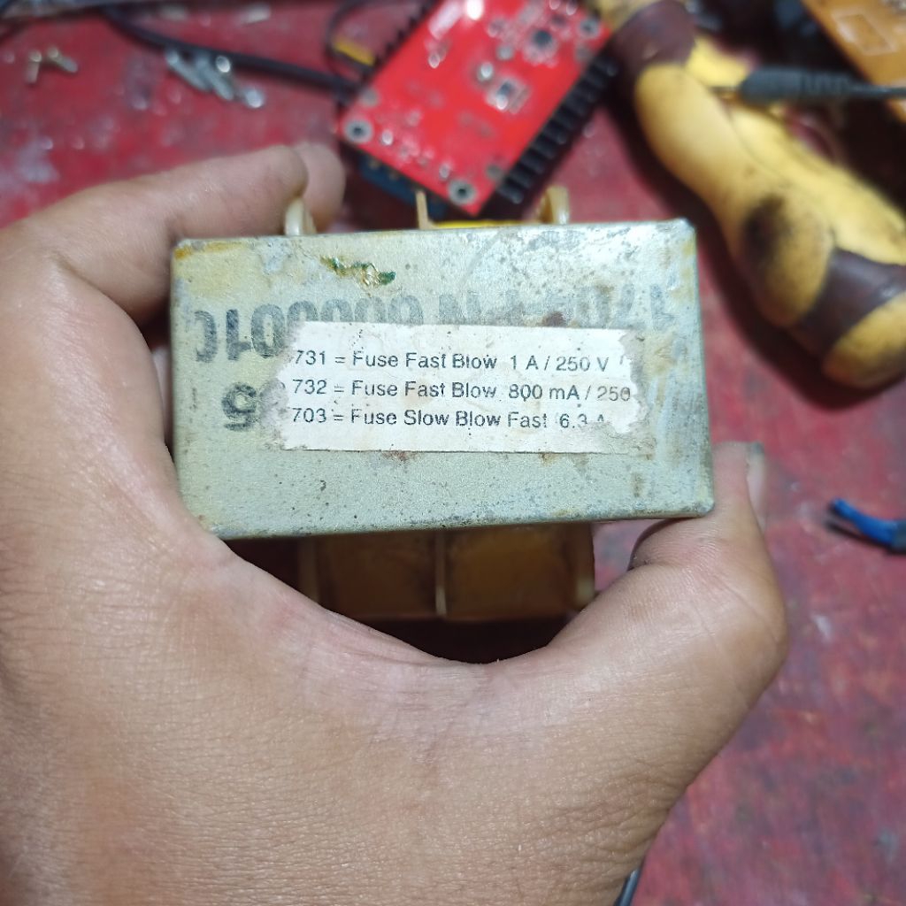 trafo copotan tape deck polytron jadul non ct