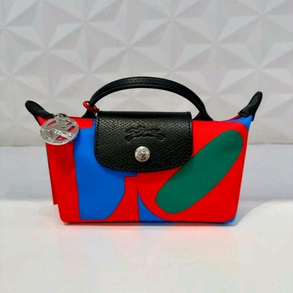 Dompet Wanita Lc x Robert Indiana Pouch Red