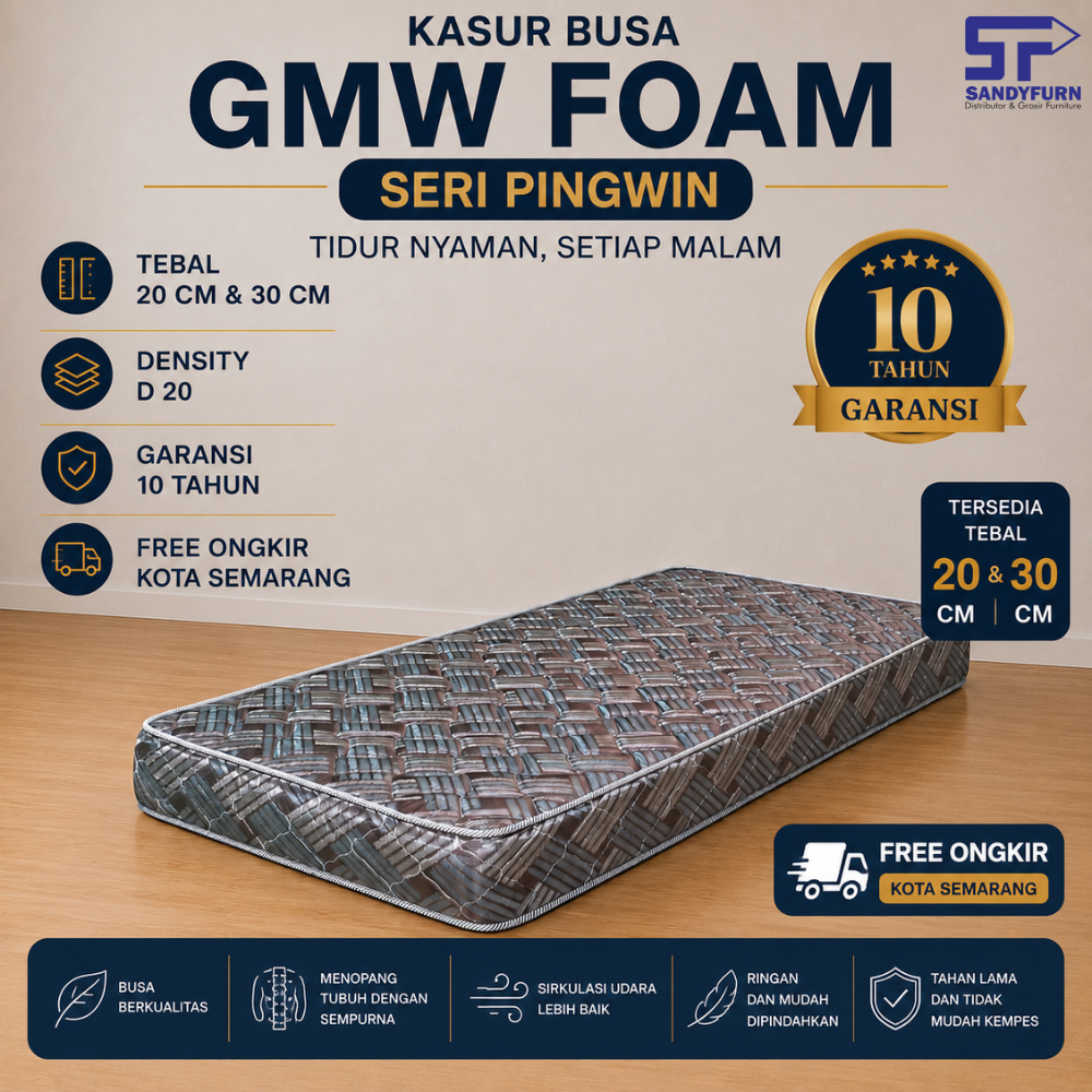 GMW Foam - Kasur Busa - Pingwin - Quilting Knitting