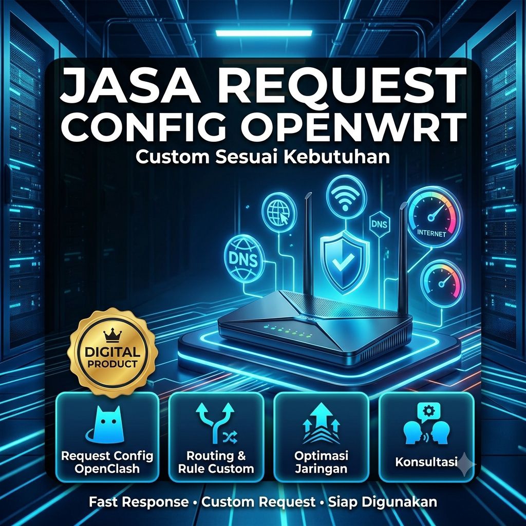 Jasa Request Config OpenWrt | Custom Sesuai Kebutuhan
