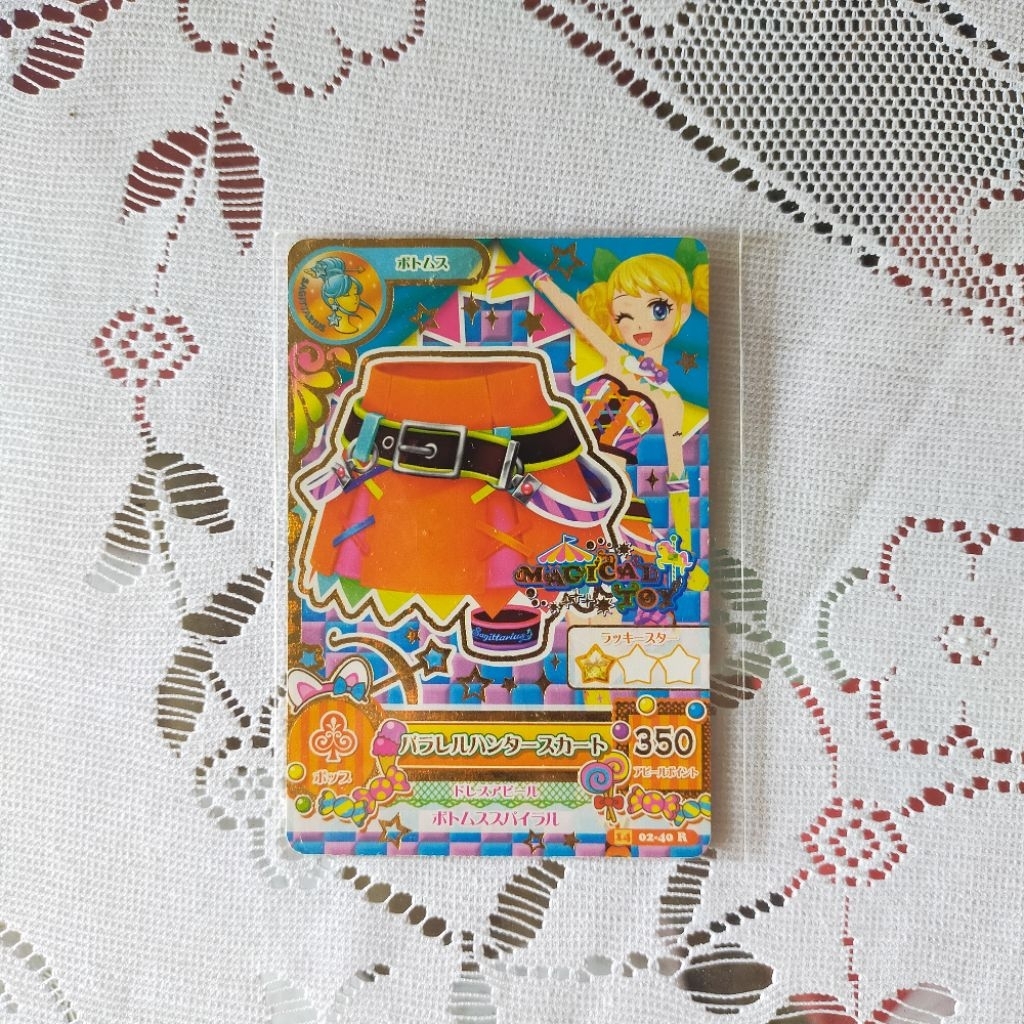 Kartu Aikatsu | Zodiac Premium Rare | Clara carol Parallel hunter Twinkle angel | vivid kiss magical