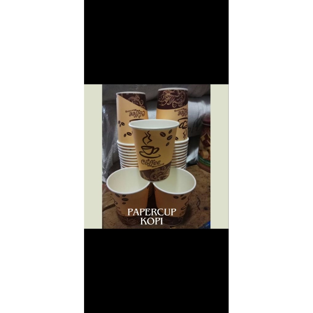 Paper Cup isi 50 pcs/Gelas Kopi