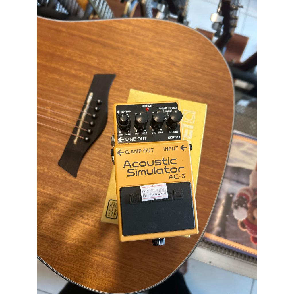 Efek Gitar Boss AC-3 Acoustic Simulator