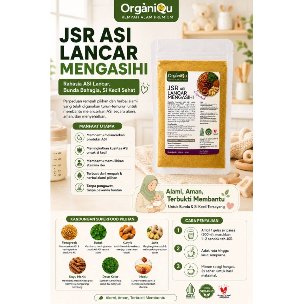 ORGANIQUE_JSR ASI LANCAR MengASIhi