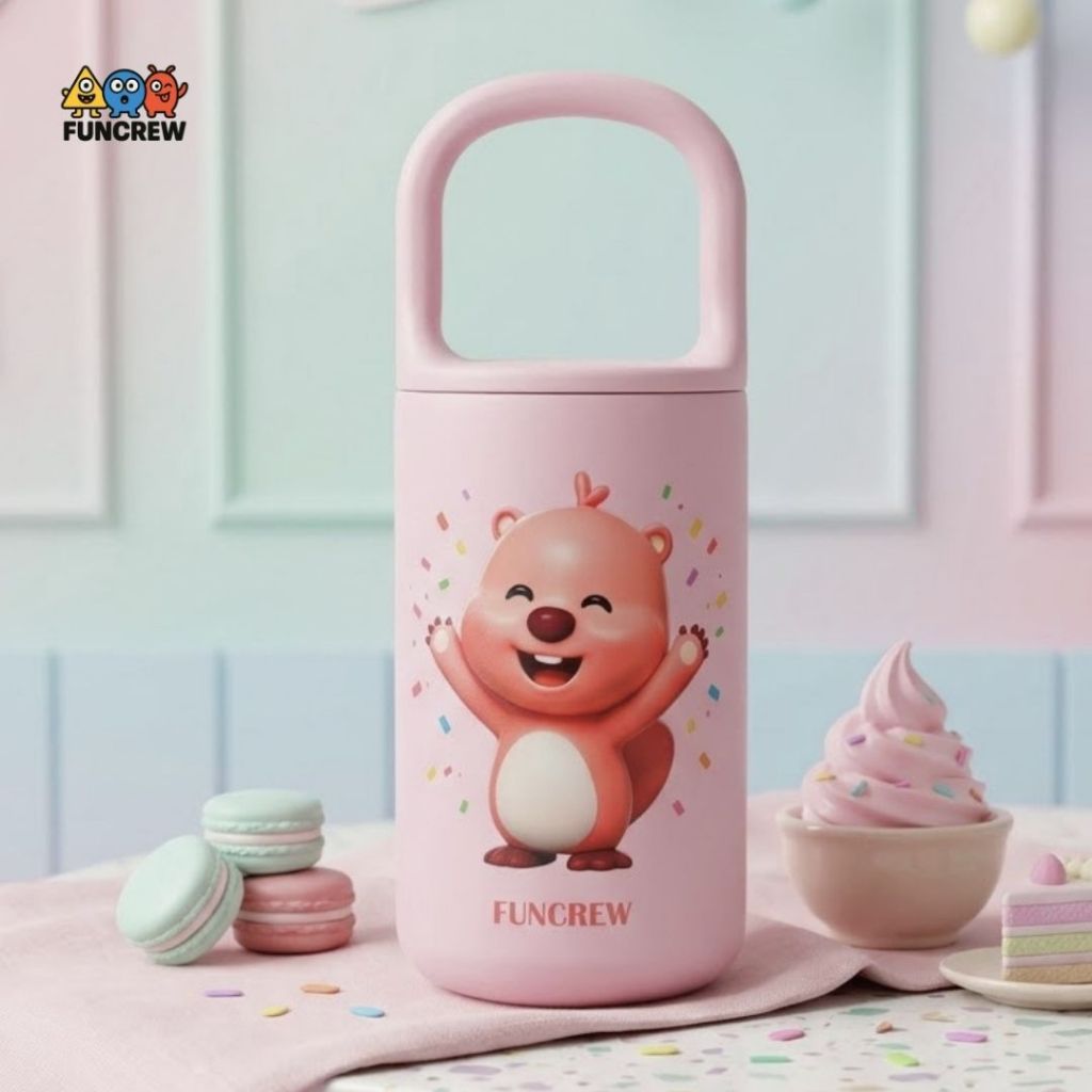 [FUNCREW] Tumbler Loopy Stainless Steel 304 - Tumbler Gemes Anti Tumpah Tahan Dingin 12 Jam