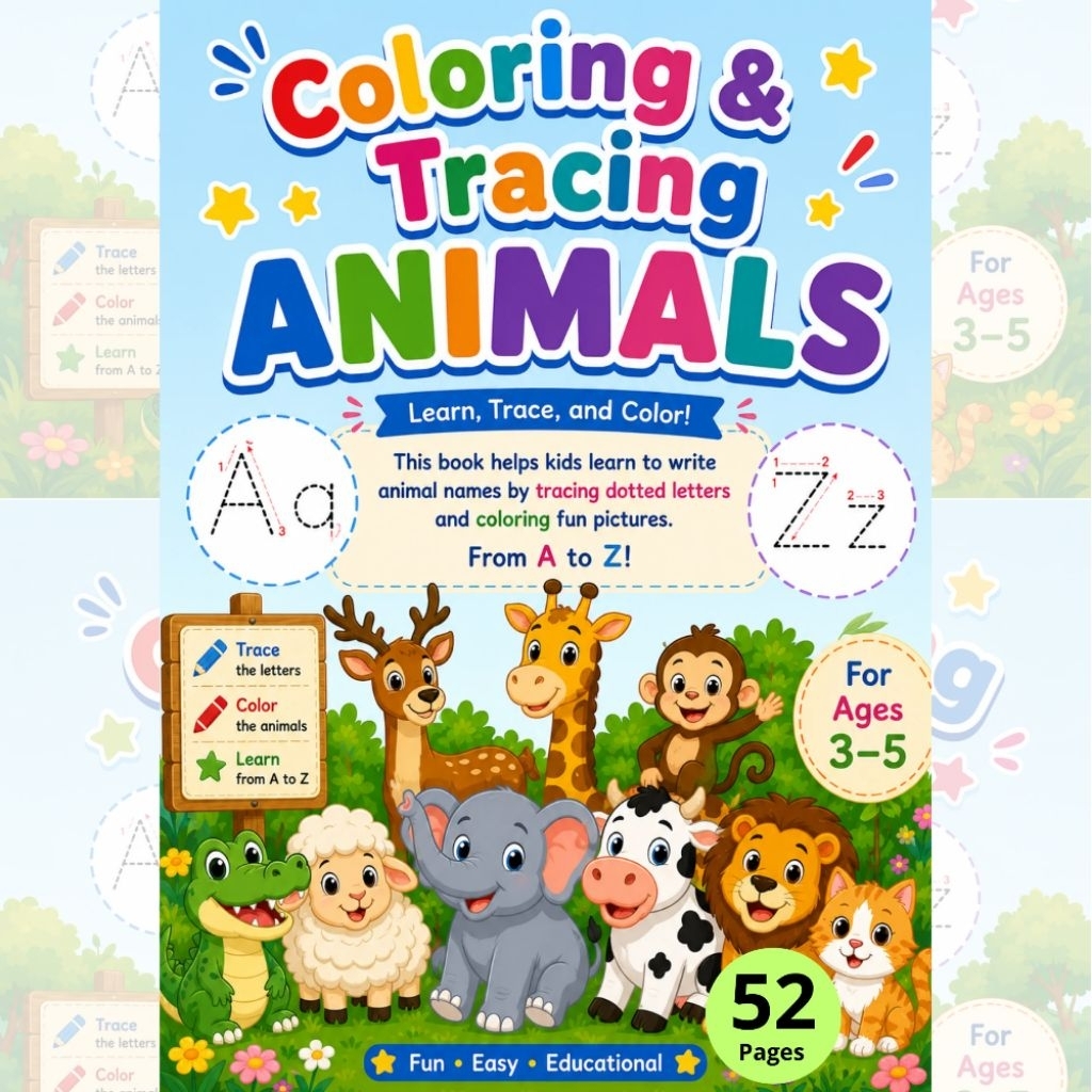 Coloring Book/Buku Mewarnai Digital produk