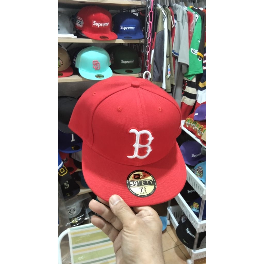 Topi Fitted MLB Boston Red Sox