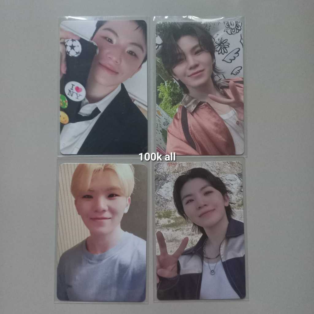 PHOTOCARD WOOZI SEVENTEEN OFFICIAL || PC WOOZI HBD + HEAVEN 2:14 + FOLLOW AGAIN+ SEMICOLON