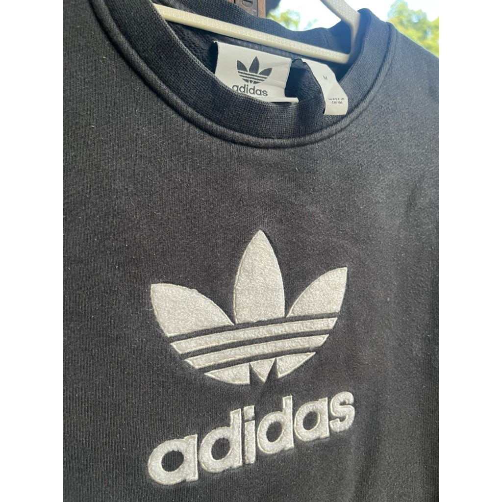 Crewneck Adidas Treefoil bordir big logo original cn adidas original