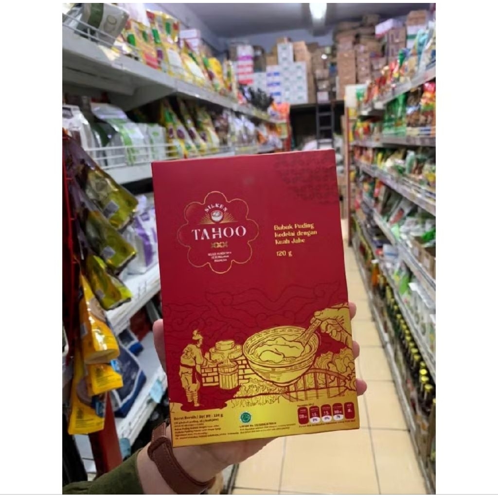 Silken Tahoo Jahe Instan halal wedang tahu 120gr
