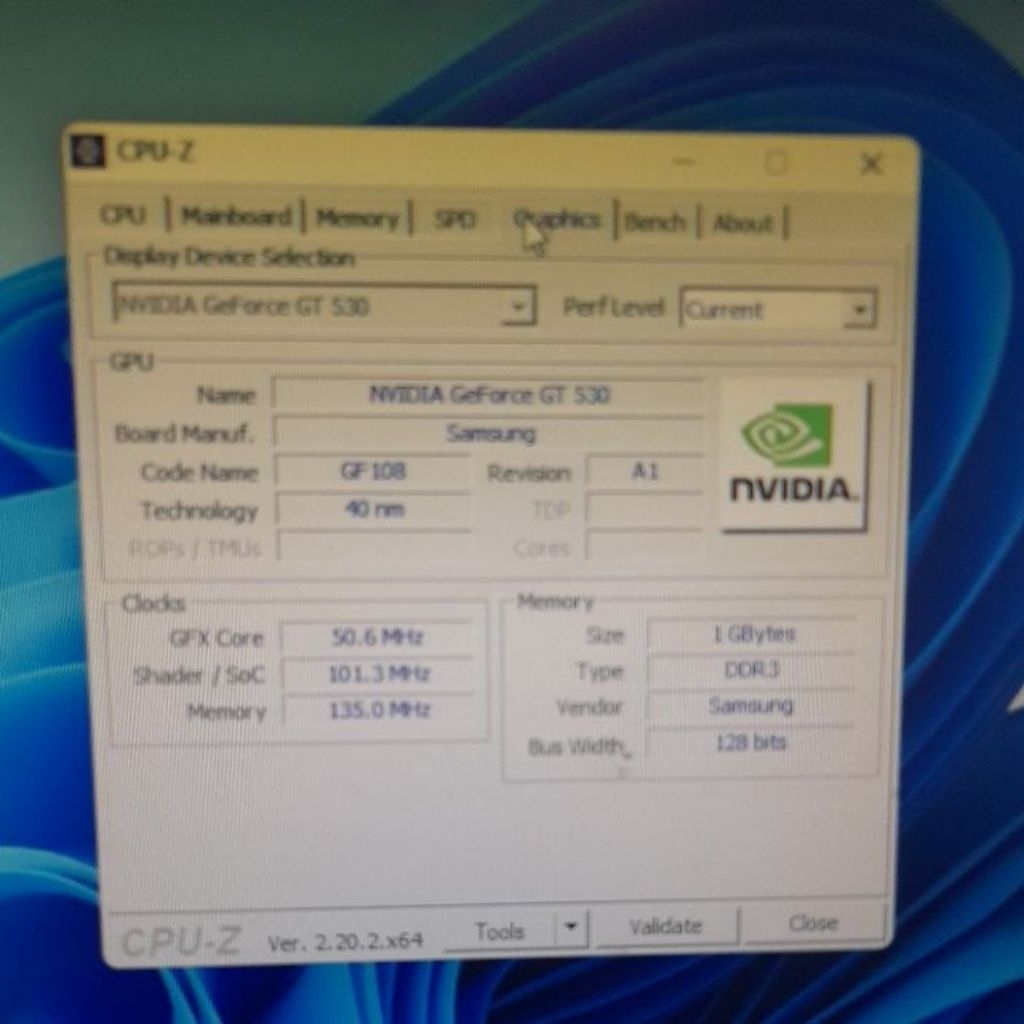 vga nvidia 1gb gt 530 ddr3