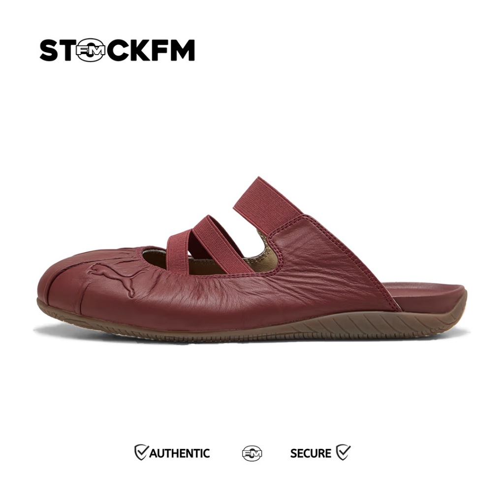 Puma Speedcat Mule Burgundy Haute Coffee - Original Resmi