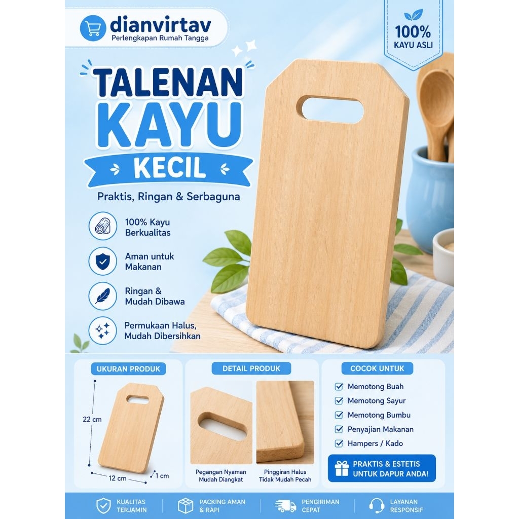 Talenan KAYU Kecil