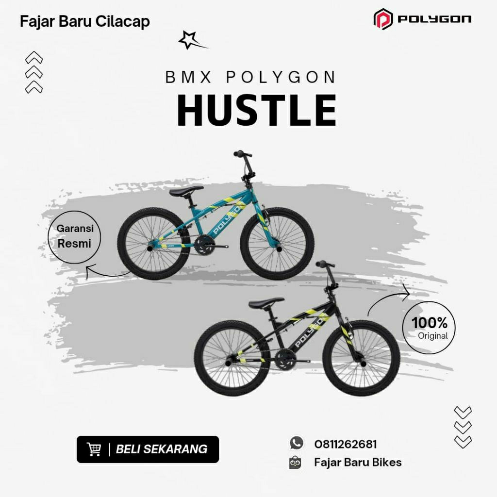 Sepeda Anak BMX Polygon Hustle