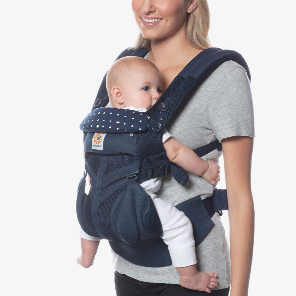 Ergobaby Omni 360 Carrier Star Struck ORIGINAL (PRELOVED) - - Gendongan Bayi All-Position - Bonus Po