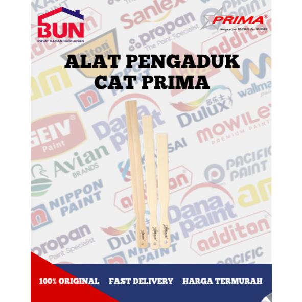 Prima Paint Paddle / Tongkat Pengaduk Cat