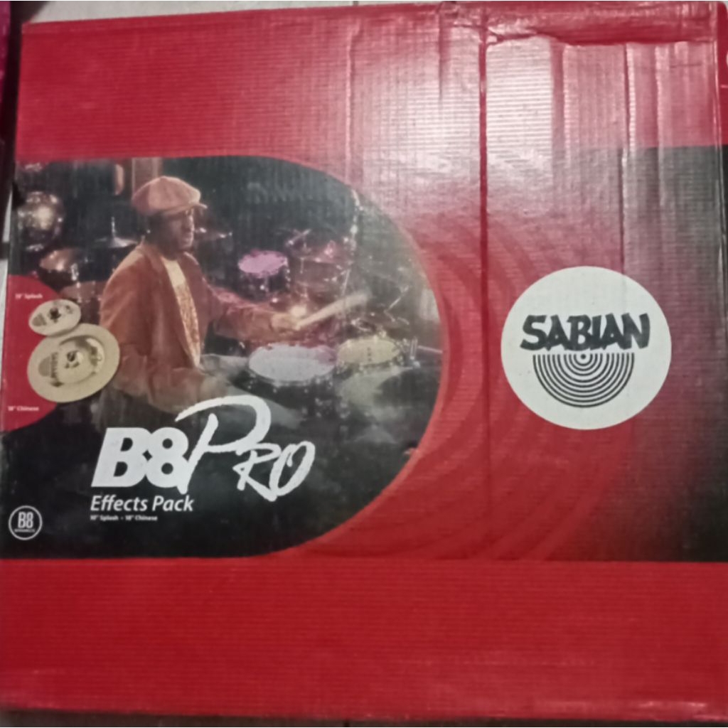 Cymbal Sabian B8pro effects original