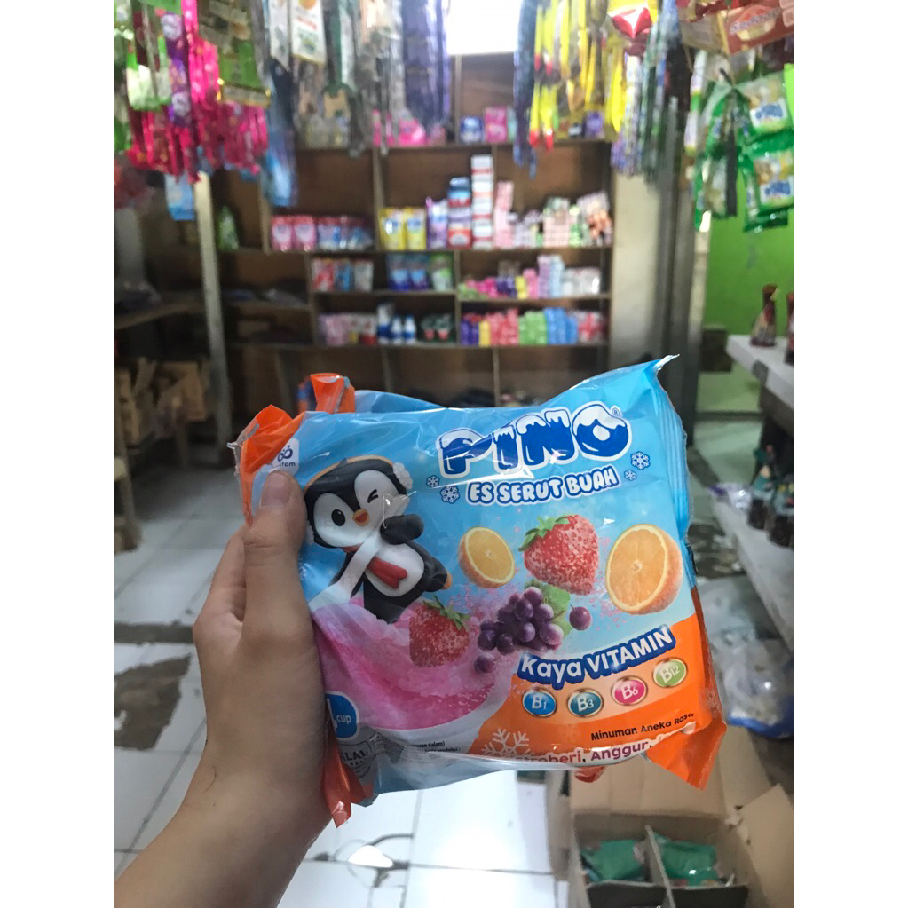 pino es serut buah | pino es cup | es pino pack murah