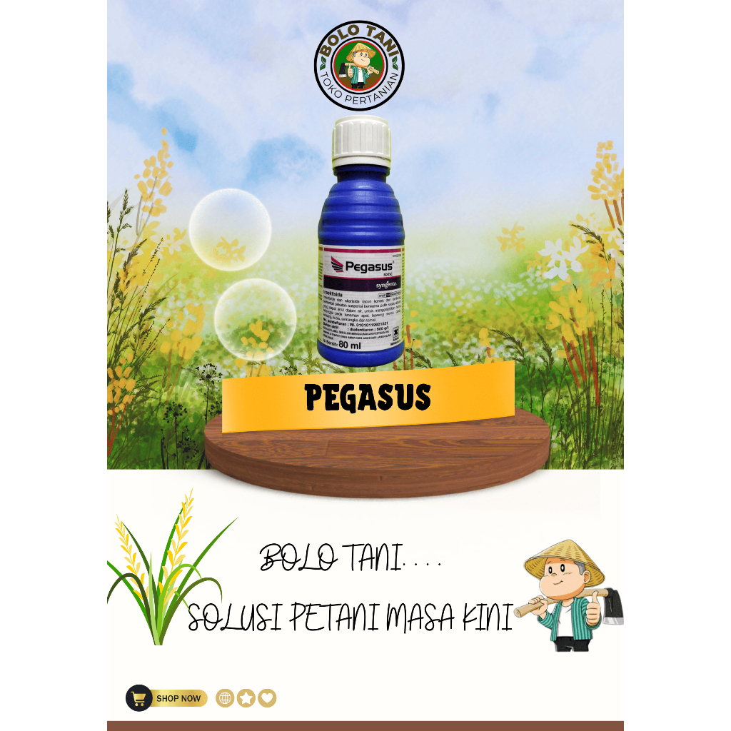 PEGASUS 500 SC ISI 80 ML INSEKTISIDA AKARISIDA / PEGASUS INSEKTISIDA