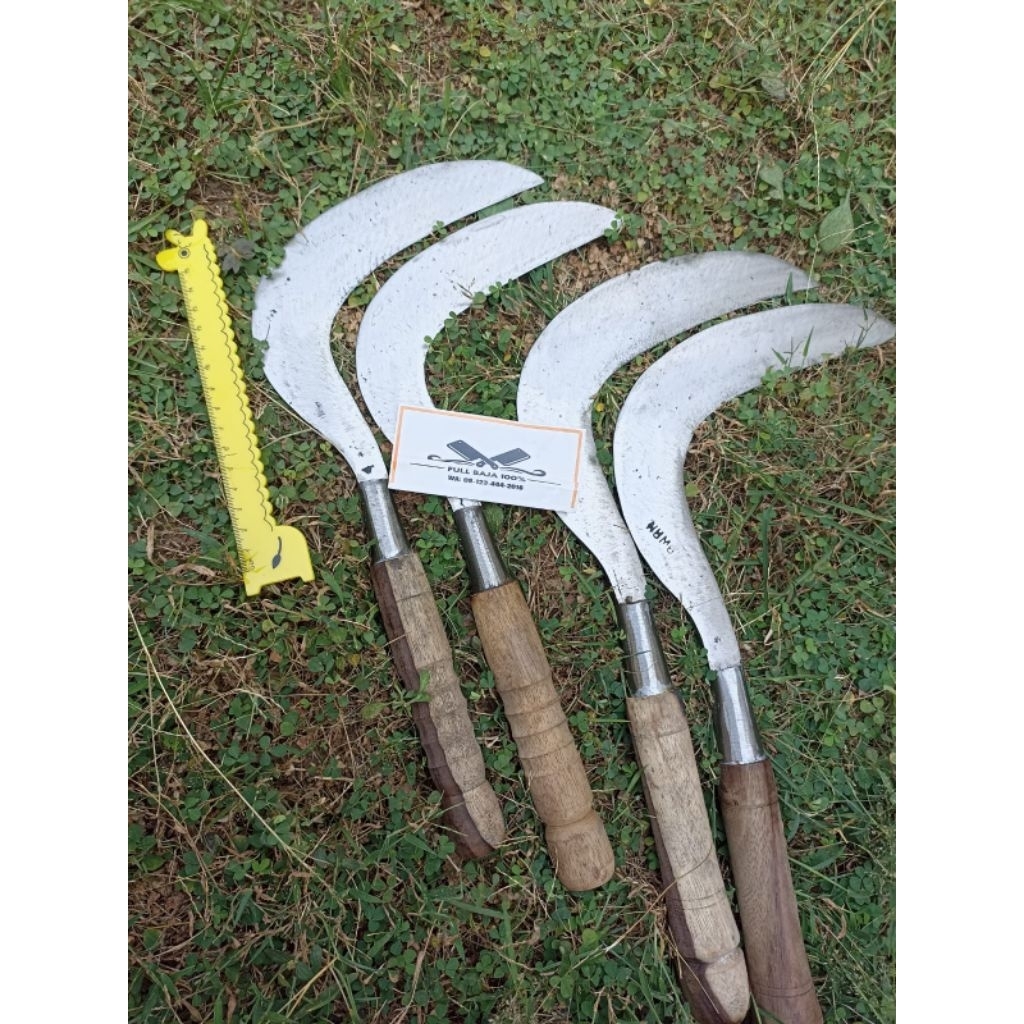 Arit Pemotong Rumput Serbaguna - Baja Putih