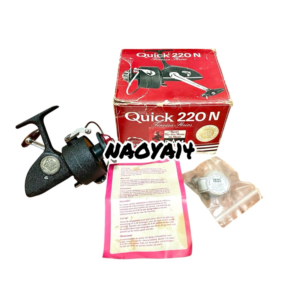 REEL VINTAGE DAM QUICK 220N ANNIVERSARY 100Th
