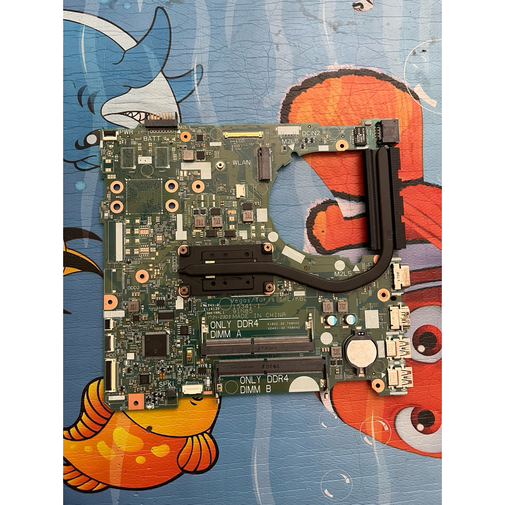 motherboard dell vostro 14 3468 intel core i3 gen 7