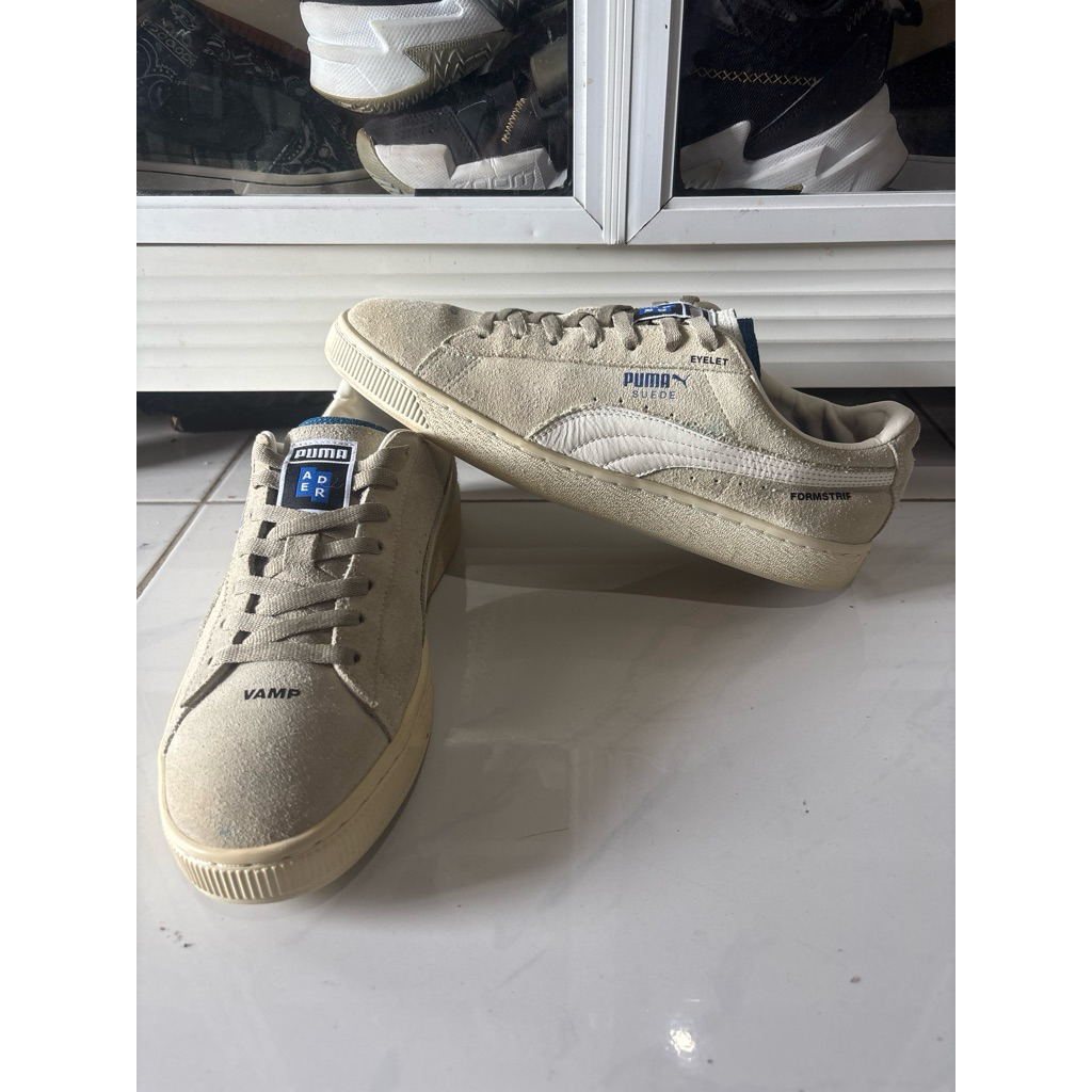 Ader Error x Puma Suede “Whisper-White” size 43/28cm