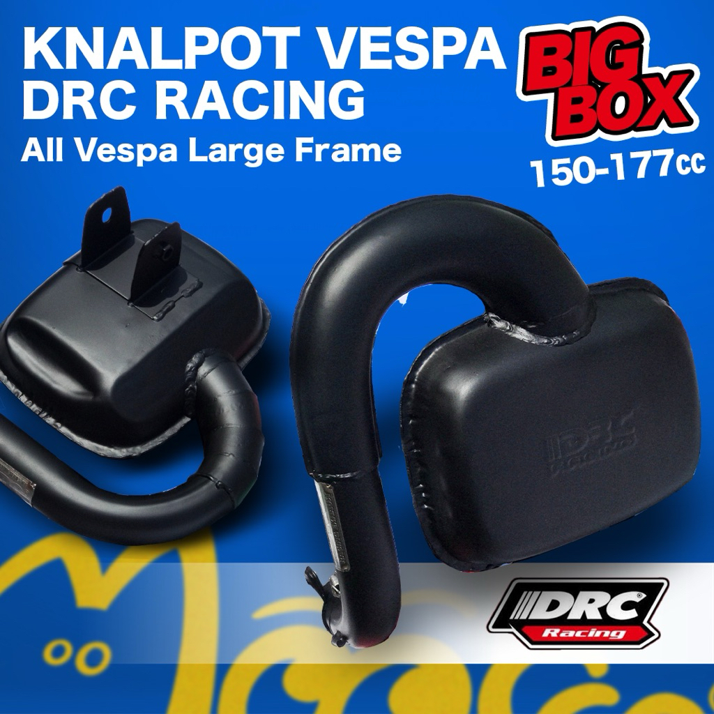 KNALPOT BIGBOX DRC VICTORY Vespa 150cc-177cc
