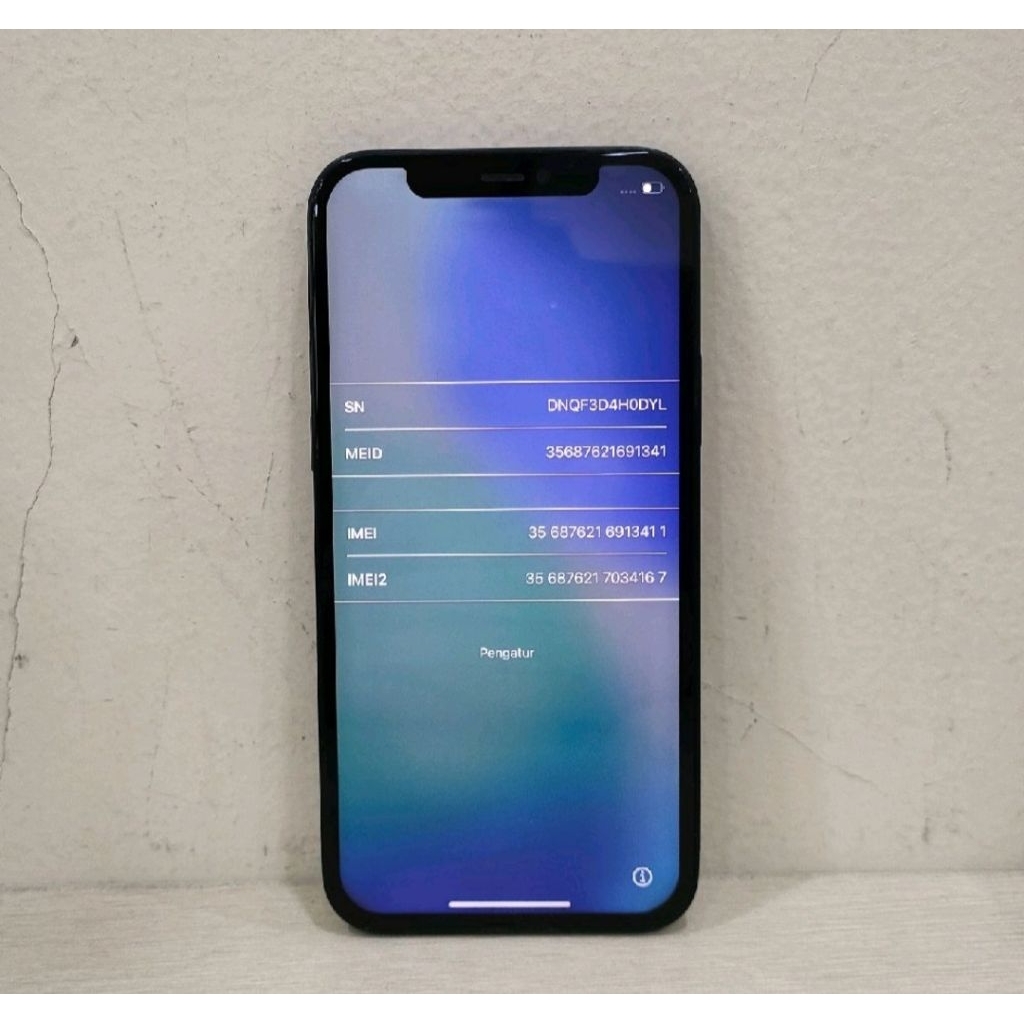 (0DYL-172)IPHONE12RAM128GB(INTER)BATANGAN NOCHARGER
