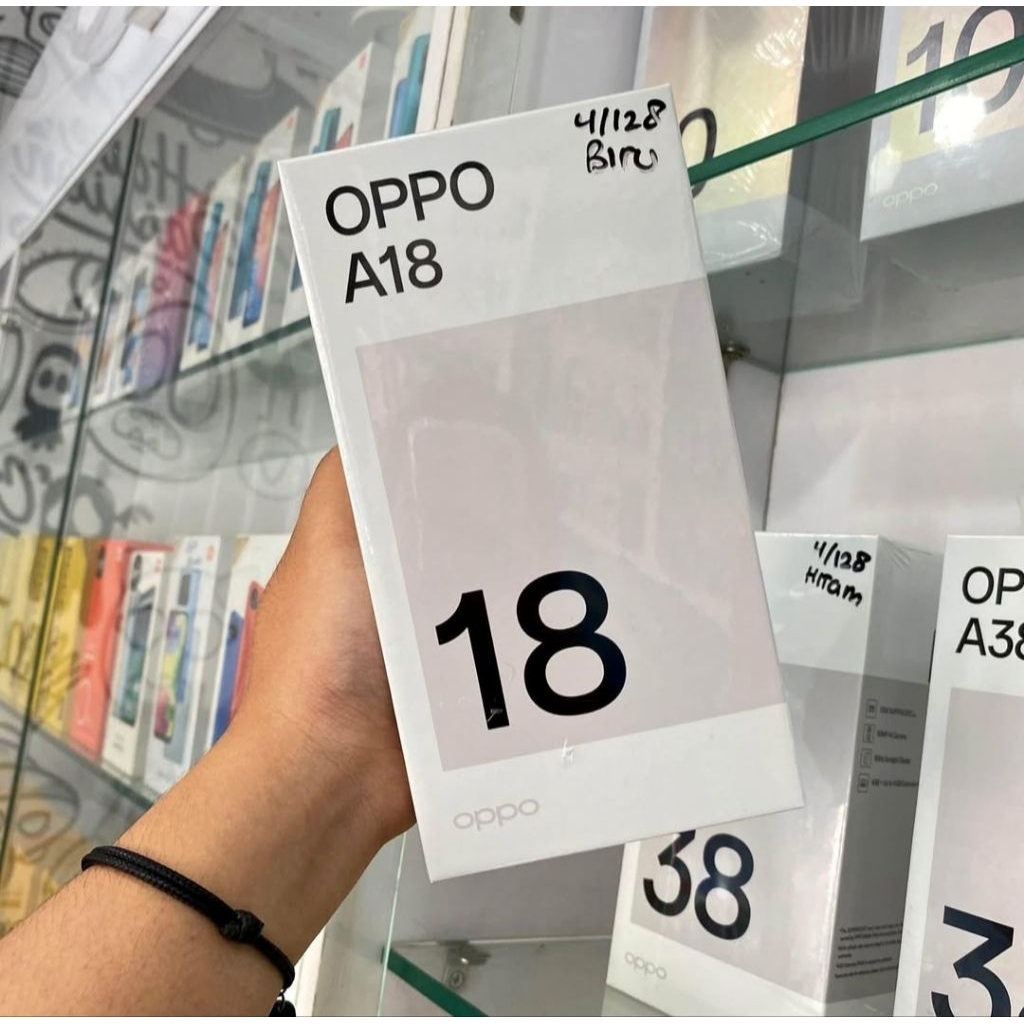 OPPO A18 4/ 128 GARANSI RESMI OPPO CENTER INDONESIA